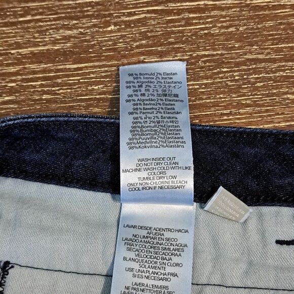 Michael Kors Women's Denim Blue Jeans Size 12 Skinny Zipper Pockets Stretch - Picture 8 of 12